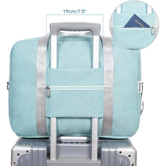 For Spirit Airlines Personal ItemBag 18x14x8 Foldable Travel DuffelBag Underseat - Picture 6 of 7